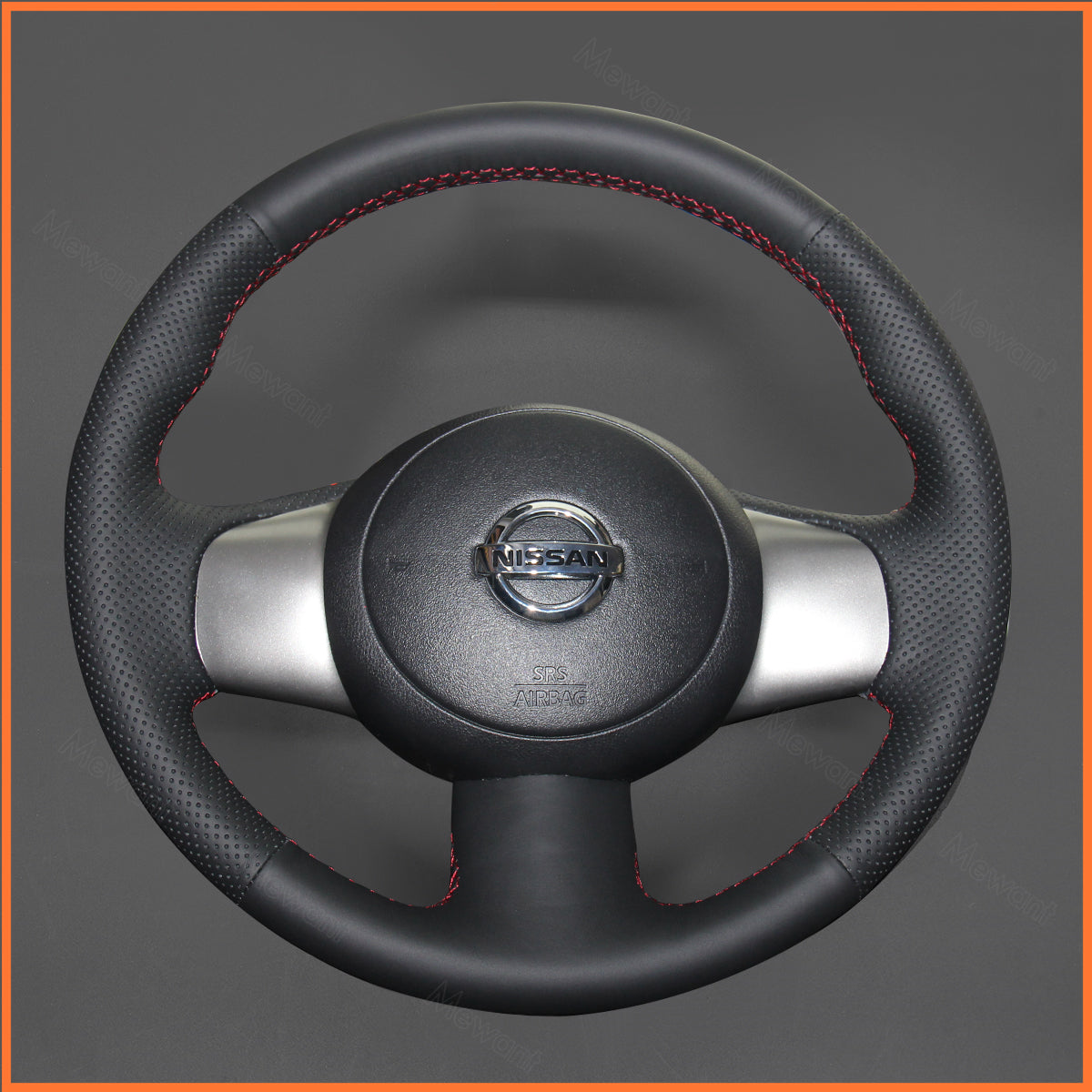 MEWANT Lenkradbezug für Nissan Cube 2008-2020 / Micra 2010-2017