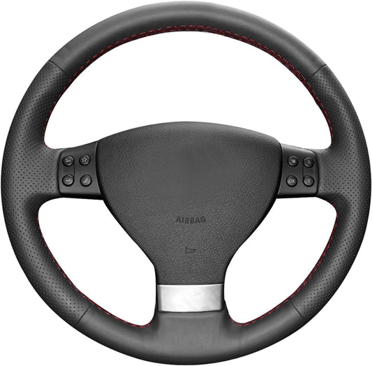 MEWANT Lenkradbezug für Golf Polo Jetta Passat Tiguan Touran Caddy 2003-2009