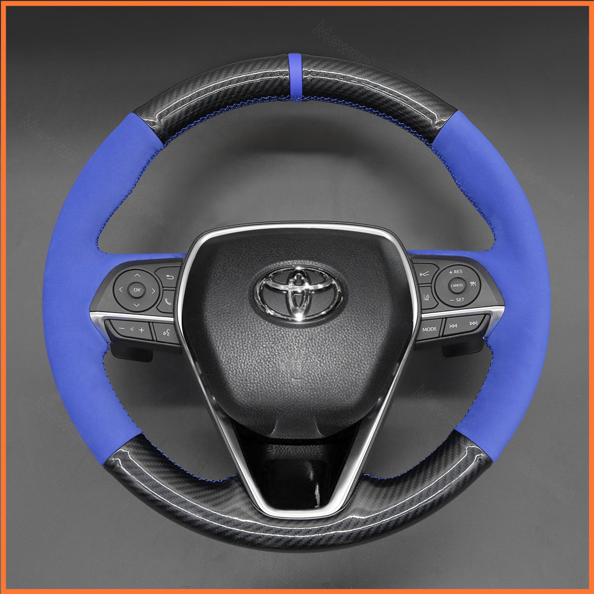 MEWANT Lenkradbezug für Toyota Corolla XII (E210) / Corolla Cross  / Camry / RAV4