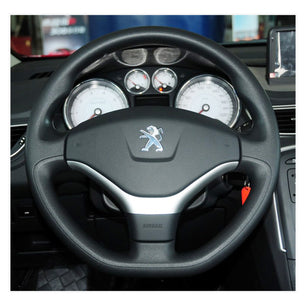 MEWANT steering wheel cover for Peugeot 308 2012-2014