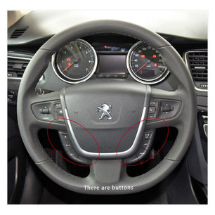 MEWANT Lenkradbezug für Peugeot 508 2011-2018 / 508 SW 2011-2018