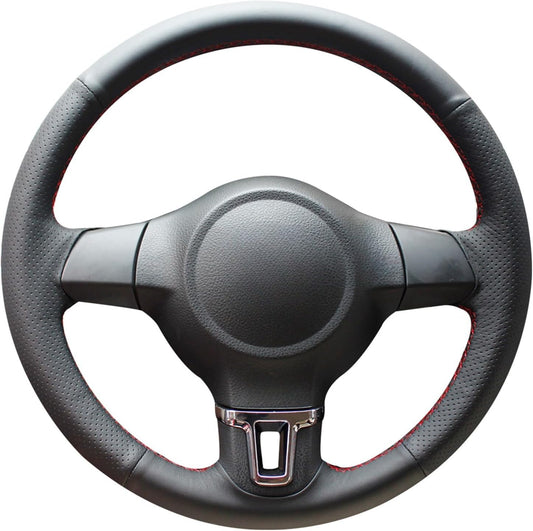 MEWANT Lenkradbezug für Golf 6 (VI) Golf Plus Polo Tiguan Touran Caddy Jetta 2009-2012