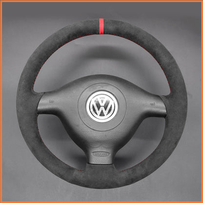 MEWANT Lenkradbezug für VW Golf 4 Passat B5 Variant Polo Bora Sharan
