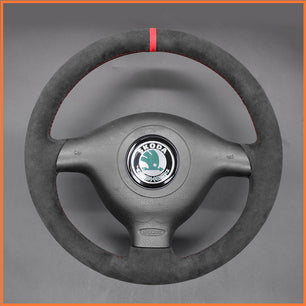 MEWANT Lenkradbezug für Skoda Fabia 1 (6Y) 2004-2005 / Golf 4 (IV) 1997-2004 / Passat B5 /  Passat Variant  /  Bora