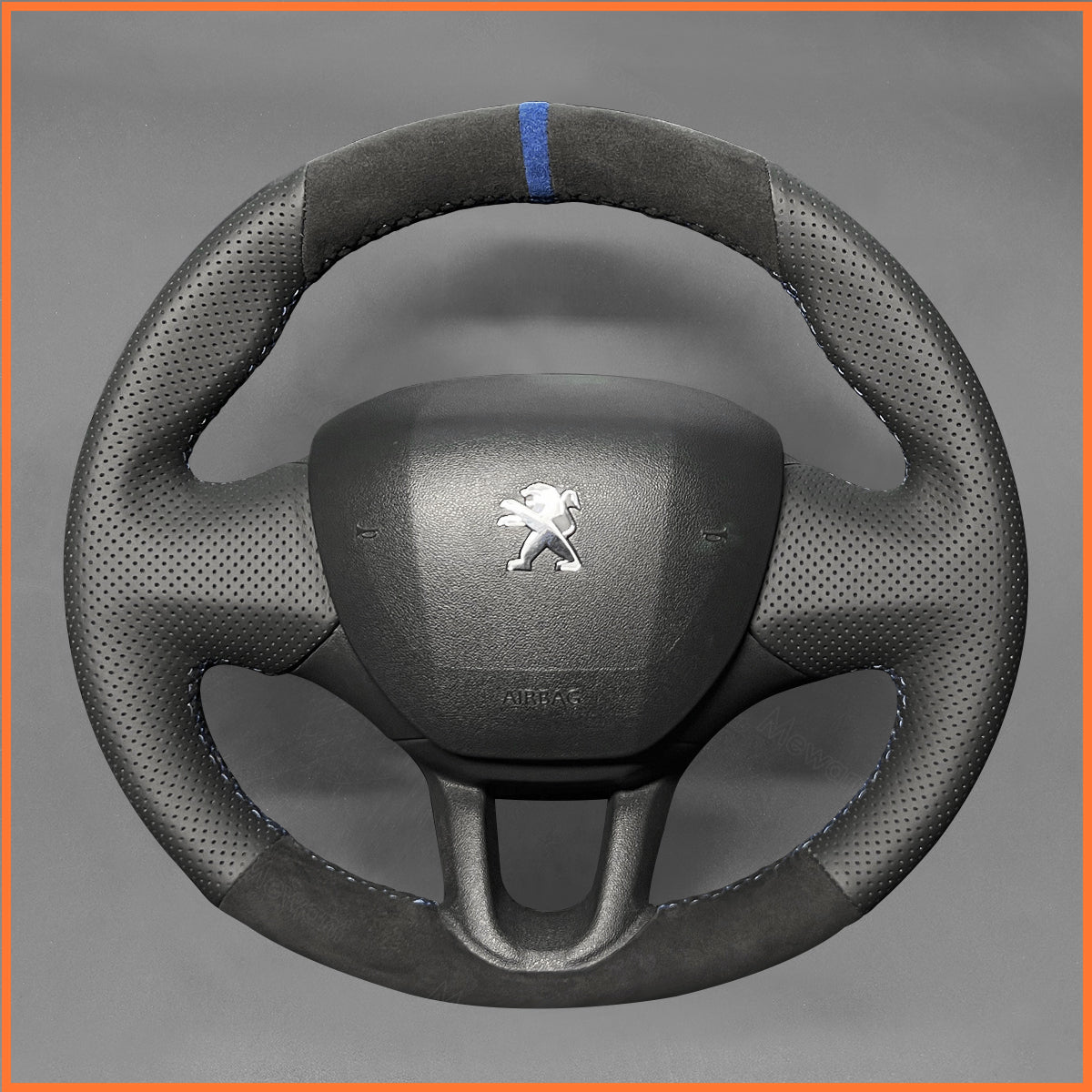 MEWANT Lenkradbezug für Peugeot 208 / 2008 / 308 / 308 SW 2014-2017