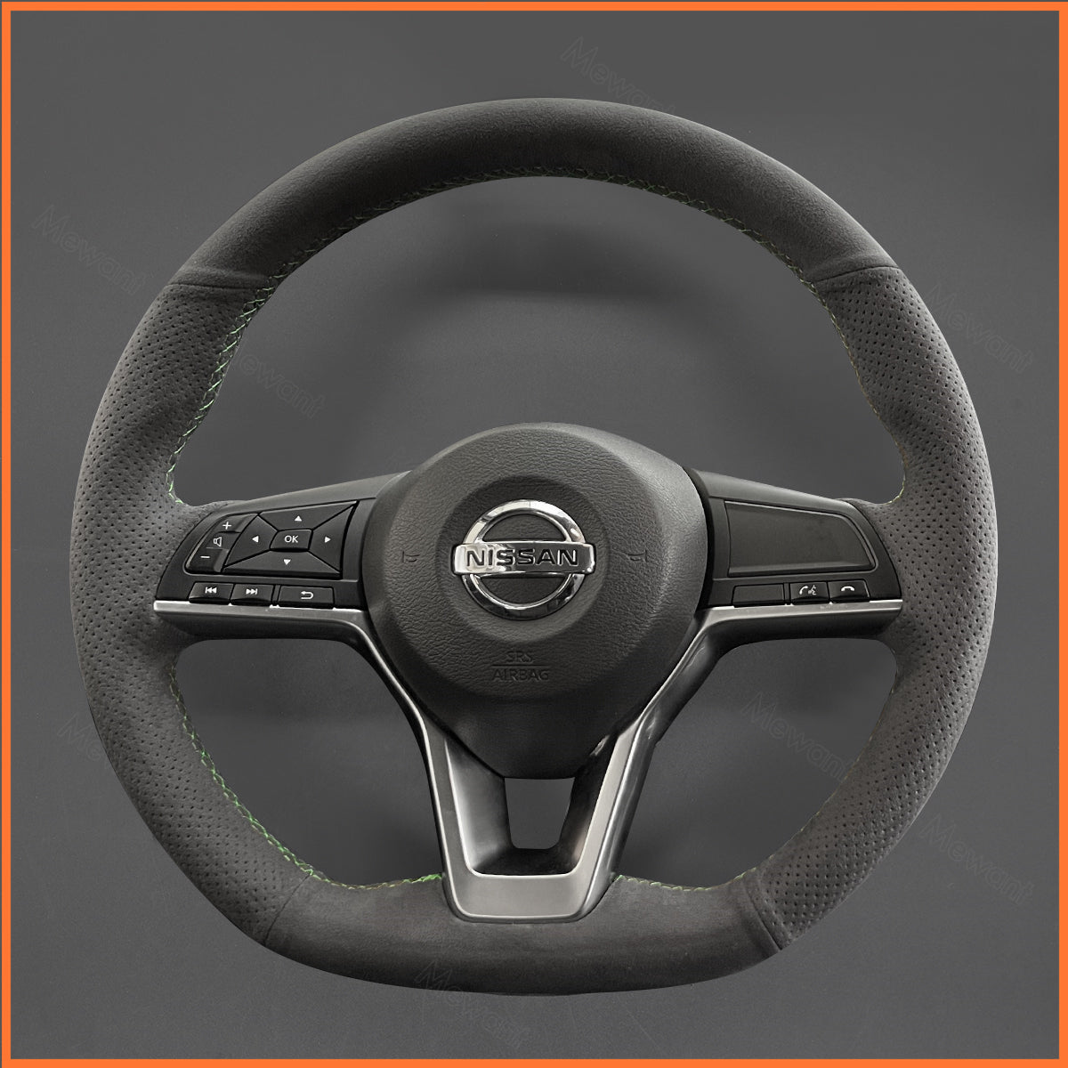 MEWANT Steering Wheel Cover for Nissan Armada 2016-2021 / Infiniti QX56 2012-2013