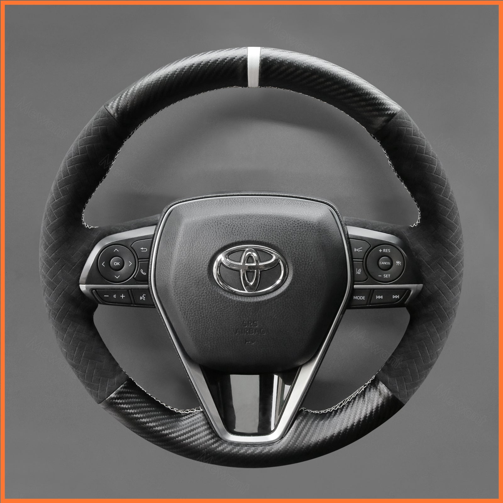 MEWANT Lenkradbezug für Toyota Corolla XII (E210) / Corolla Cross  / Camry / RAV4