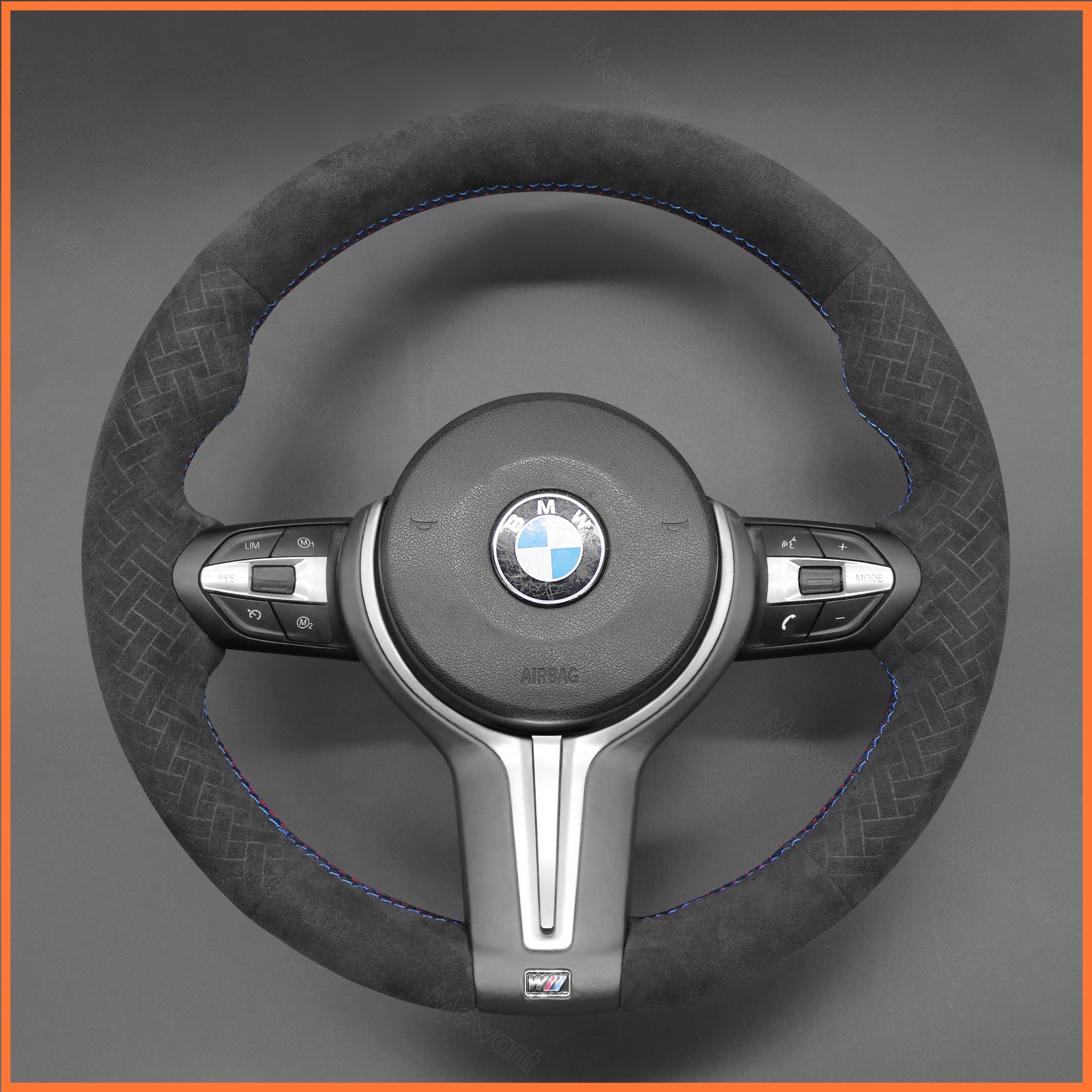 MEWANT Lenkradbezug für BMW M2 M3 M4 M5 M6 X5 X6