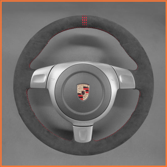 MEWANT Lenkradbezug für Porsche 911 (997)  / Boxster (987)  / Cayman (987) 2005-2009