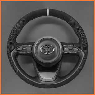 MEWANT Lenkradbezug für Toyota Yaris IV (XP210) 2020-2024 / Yaris Cross 2021-2024 / Aygo X 2022-2024