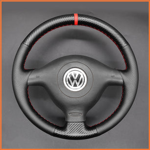MEWANT Lenkradbezug für Skoda Fabia 1 (6Y) 2004-2005 / Golf 4 (IV) 1997-2004 / Passat B5 /  Passat Variant  /  Bora