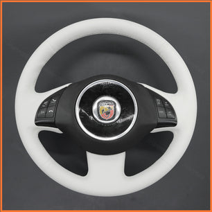 MEWANT Lenkradbezug für Fiat 500 2007-2015 / Fiat 500e 2014-2018 / Fiat 500C 2014-2017