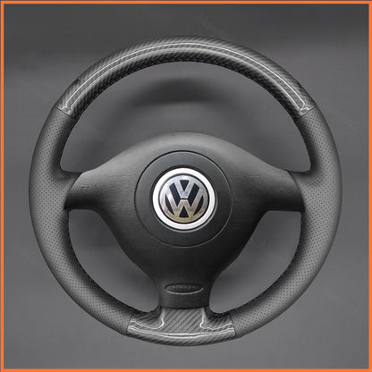MEWANT Lenkradbezug für VW Golf 4 Passat B5 Variant Polo Bora Sharan