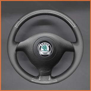 MEWANT Lenkradbezug für Skoda Fabia 1 (6Y) 2004-2005 / Golf 4 (IV) 1997-2004 / Passat B5 /  Passat Variant  /  Bora