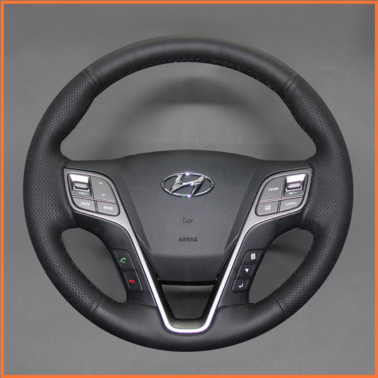 MEWANT Lenkradbezug für Hyundai Santa Fe 2012-2018 / Grand Santa Fe 2013-2018 / H350 2015-2019