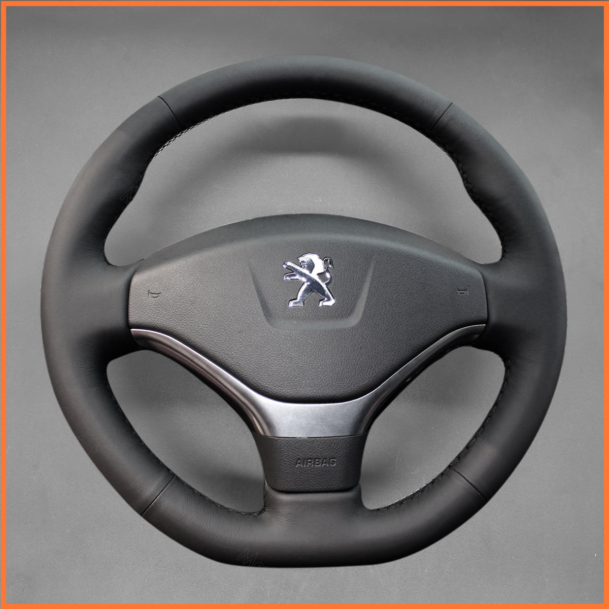 MEWANT steering wheel cover for Peugeot 308 2012-2014