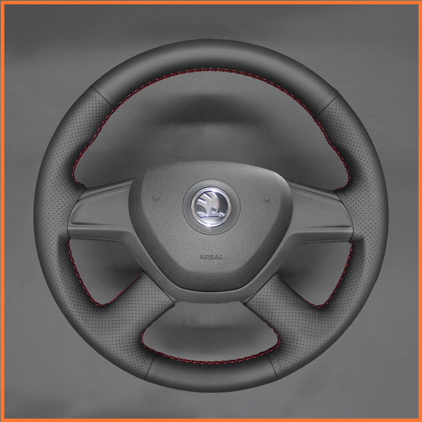 MEWANT Lenkradbezug für Skoda Octavia 2014/   Skoda Fabia 2013