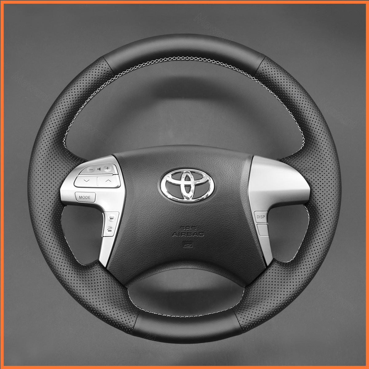MEWANT Lenkradbezug für Toyota Fortuner 2011-2015 / Hilux 2011-2015