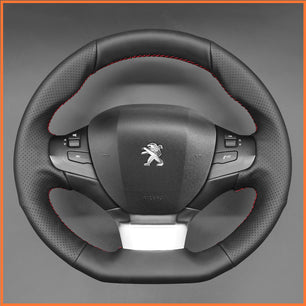 MEWANT steering wheel cover for Peugeot 308 2013-2021 / 308 SW 2014-2021