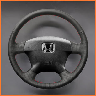 MEWANT Steering Wheel Cover for Honda Civic 2001-2003 / Odyssey 2002-2004 / Stream 2000-2004