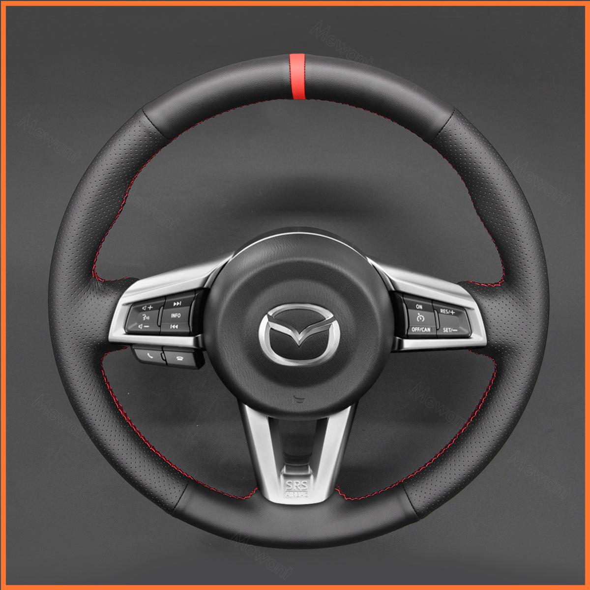 MEWANT Lenkradbezug für Mazda MX-5 2016-2023