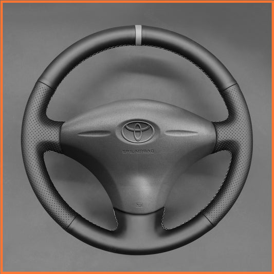 MEWANT Lenkradbezug für Toyota Yaris (Yaris Verso) 1999-2005 / Vitz 1999-2005 / Probox 2002-2014 / Sienta 2003-2013 / Succeed 2002-2014