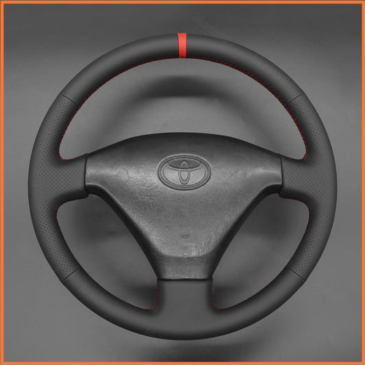 MEWANT Lenkradbezug für Toyota Land Cruiser Prado 1996-2002 Lenkradhülle Lenkradschoner