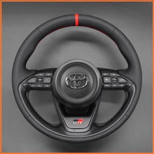 MEWANT Lenkradbezug für Toyota Yaris IV (XP210) 2020-2024 / Yaris Cross 2021-2024 / Aygo X 2022-2024