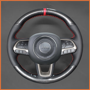 MEWANT Lenkradbezug für Jeep Compass II(MP) 2017-2021 / Renegade (BU) 2014-2023
