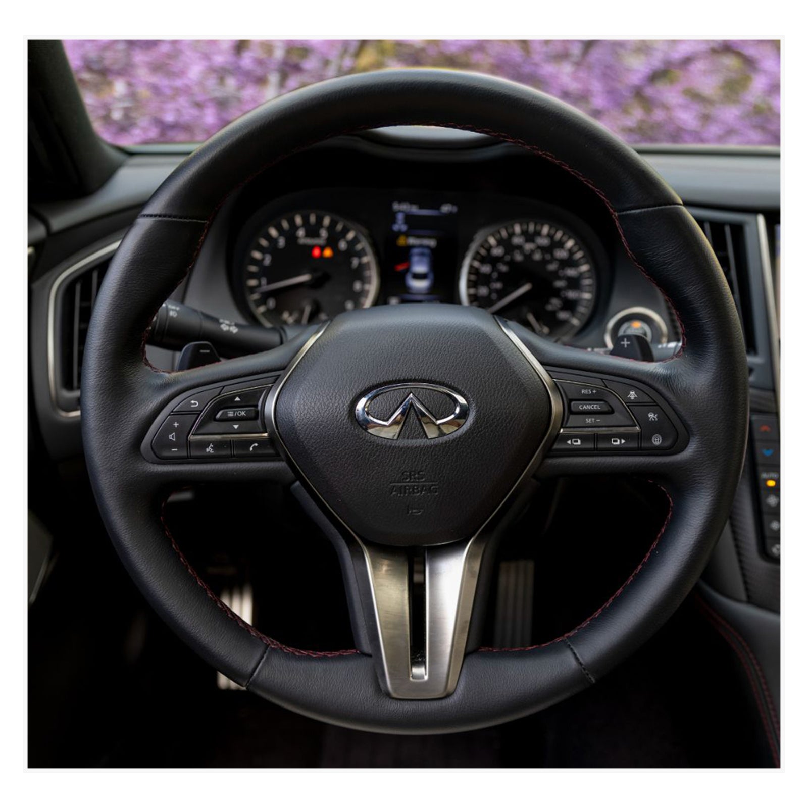 MEWANT Lenkradbezug für Infiniti Q50 2018 / Q60 2016-2019 / QX50 2018-2019
