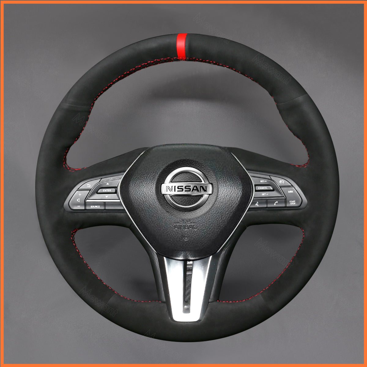 MEWANT Lenkradbezug für Infiniti Q50 2018 / Q60 2016-2019 / QX50 2018-2019