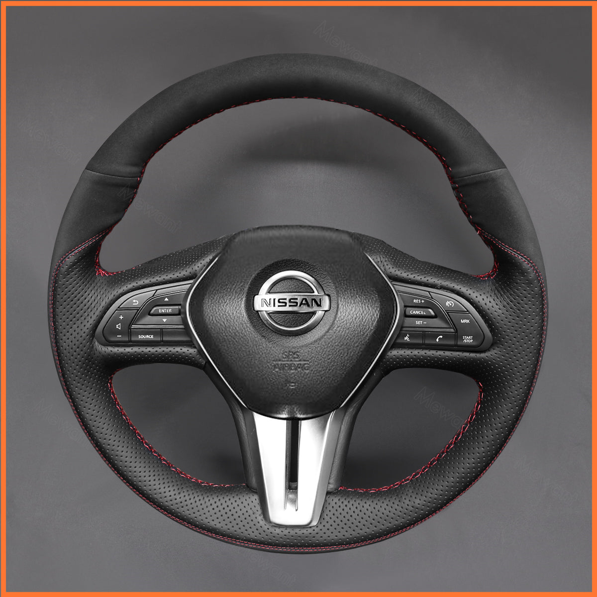 MEWANT Lenkradbezug für Infiniti Q50 2018 / Q60 2016-2019 / QX50 2018-2019