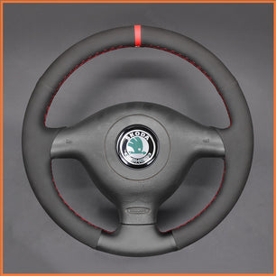 MEWANT Lenkradbezug für Skoda Fabia 1 (6Y) 2004-2005 / Golf 4 (IV) 1997-2004 / Passat B5 /  Passat Variant  /  Bora