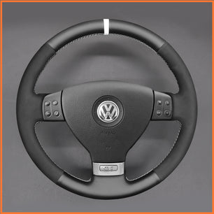 MEWANT Lenkradbezug für VW Golf 5 (V)  Golf Plus Polo Jetta Passat Tiguan Touran Caddy EOS