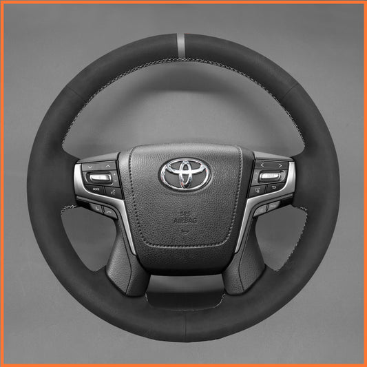 MEWANT Lenkradbezug für Toyota Land Cruiser 200 Series (J200) 2015-2021 / Land Cruiser 150 Series (J150) 2017-2024