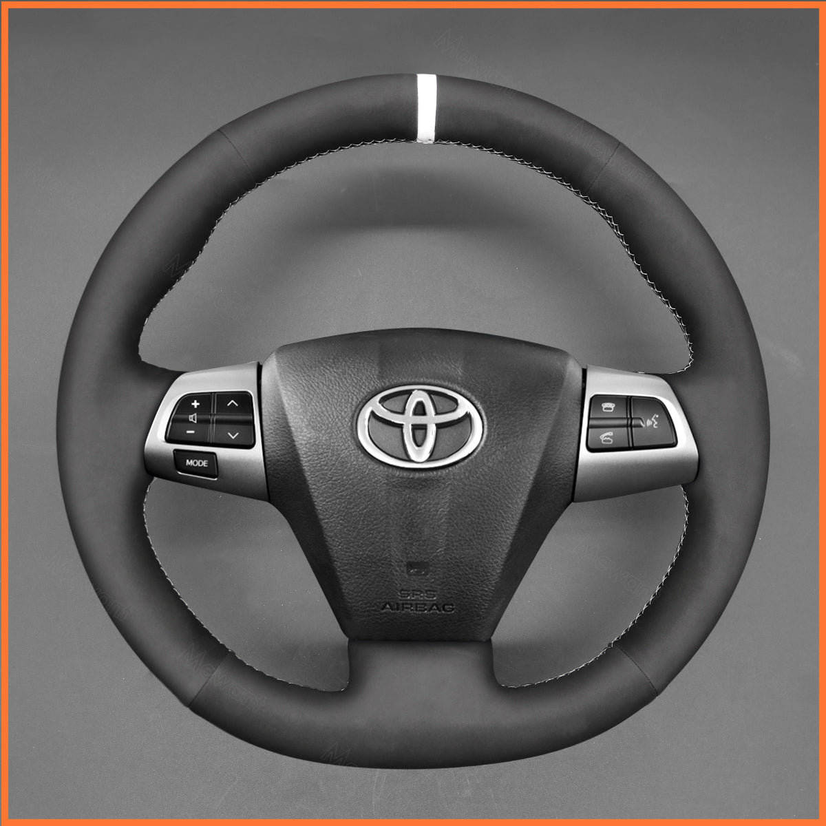 MEWANT Lenkradbezug für Toyota Corolla 2010-2013 / RAV4 2010-2014 / Auris 2010-2012 / Wish 2009-2017 / Vanguard 2010-2013 / Voxy 2010-2013