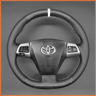 MEWANT Lenkradbezug für Toyota Corolla 2010-2013 / RAV4 2010-2014 / Auris 2010-2012 / Wish 2009-2017 / Vanguard 2010-2013 / Voxy 2010-2013