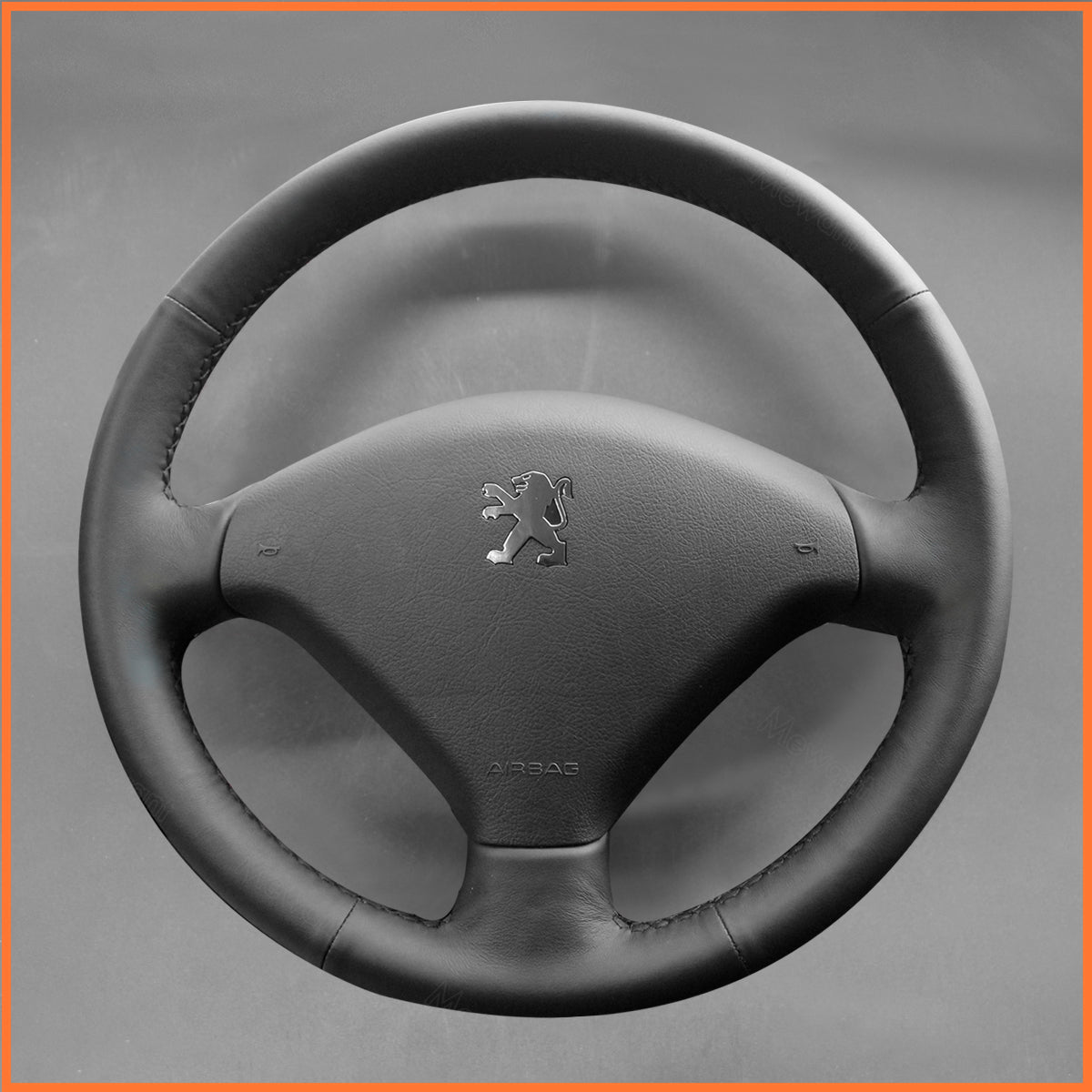 MEWANT steering wheel cover for Peugeot 307 2001-2007 / 307 SW 2002-2008