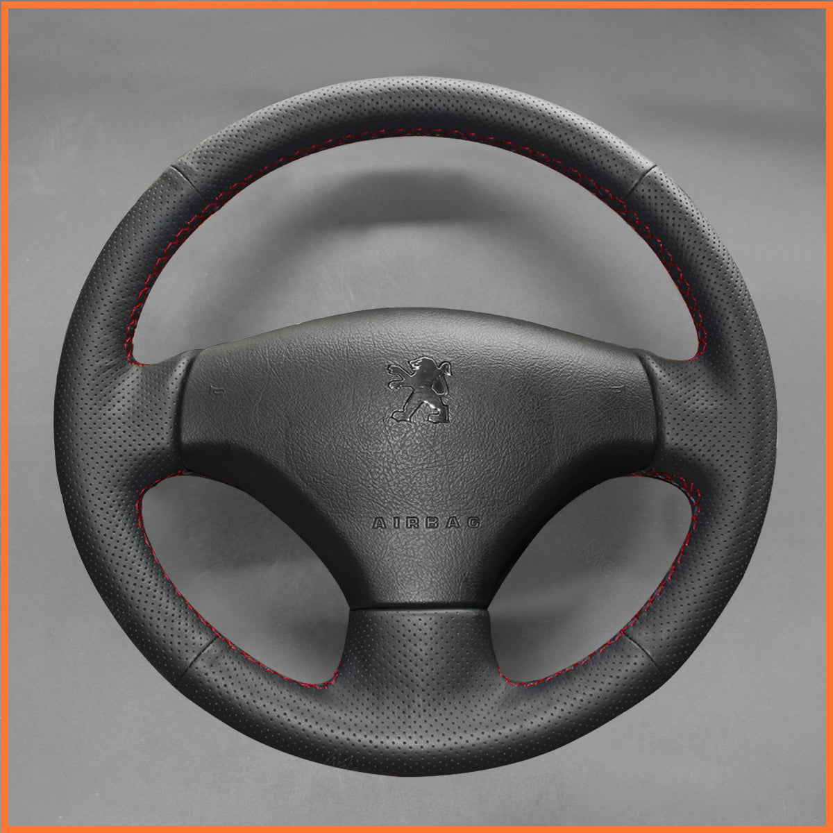 MEWANT steering wheel cover for Peugeot 206 2007-2009 / Peugeot 207