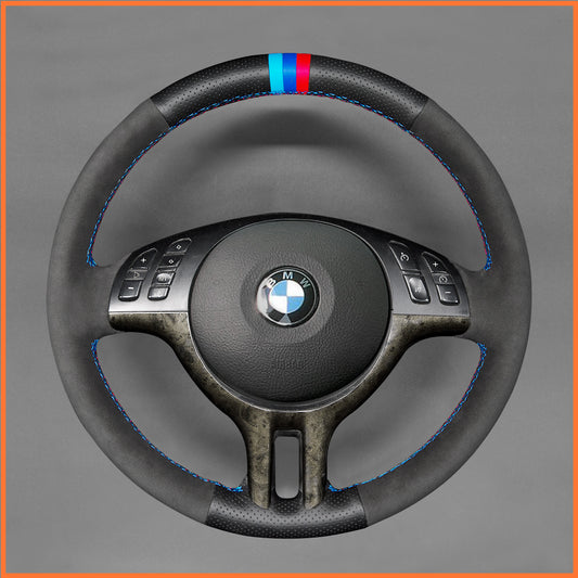 MEWANT Lenkradbezug für BMW 3 Series E46 / 3 Series E46 5 Series E39 / X5 E53 1999-2003