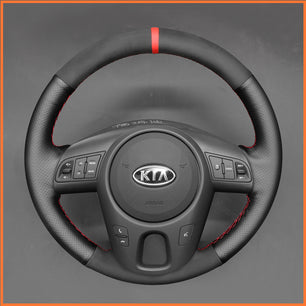 MEWANT Lenkradbezug für Kia Picanto 2009-2011 / Rio 2 2009-2011 / Venga 2010-2019 / Soul 2009-2014