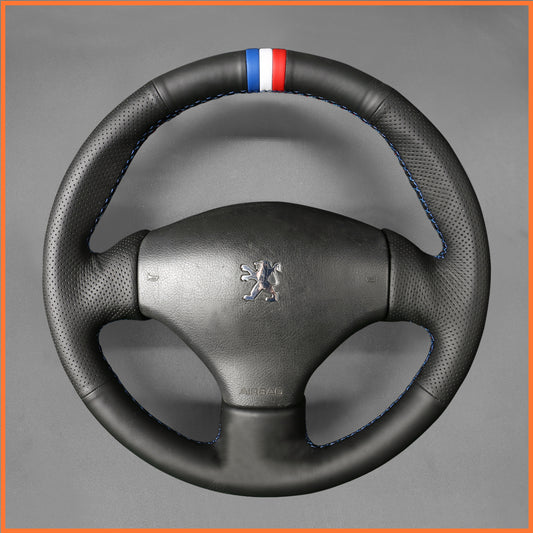 MEWANT Lenkradbezug für Peugeot 206 2001-2009 / 206 CC 2001-2007 / 206 SW 2002-2007
