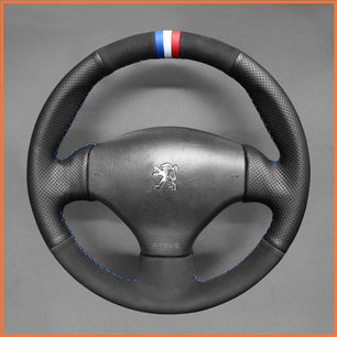 MEWANT steering wheel cover for Peugeot 206 2001-2009 / 206 CC 2001-2007 / 206 SW 2002-2007