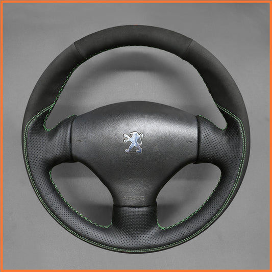 MEWANT Lenkradbezug für Peugeot 206 2001-2009 / 206 CC 2001-2007 / 206 SW 2002-2007