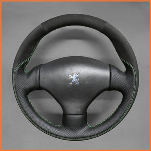 MEWANT steering wheel cover for Peugeot 206 2001-2009 / 206 CC 2001-2007 / 206 SW 2002-2007