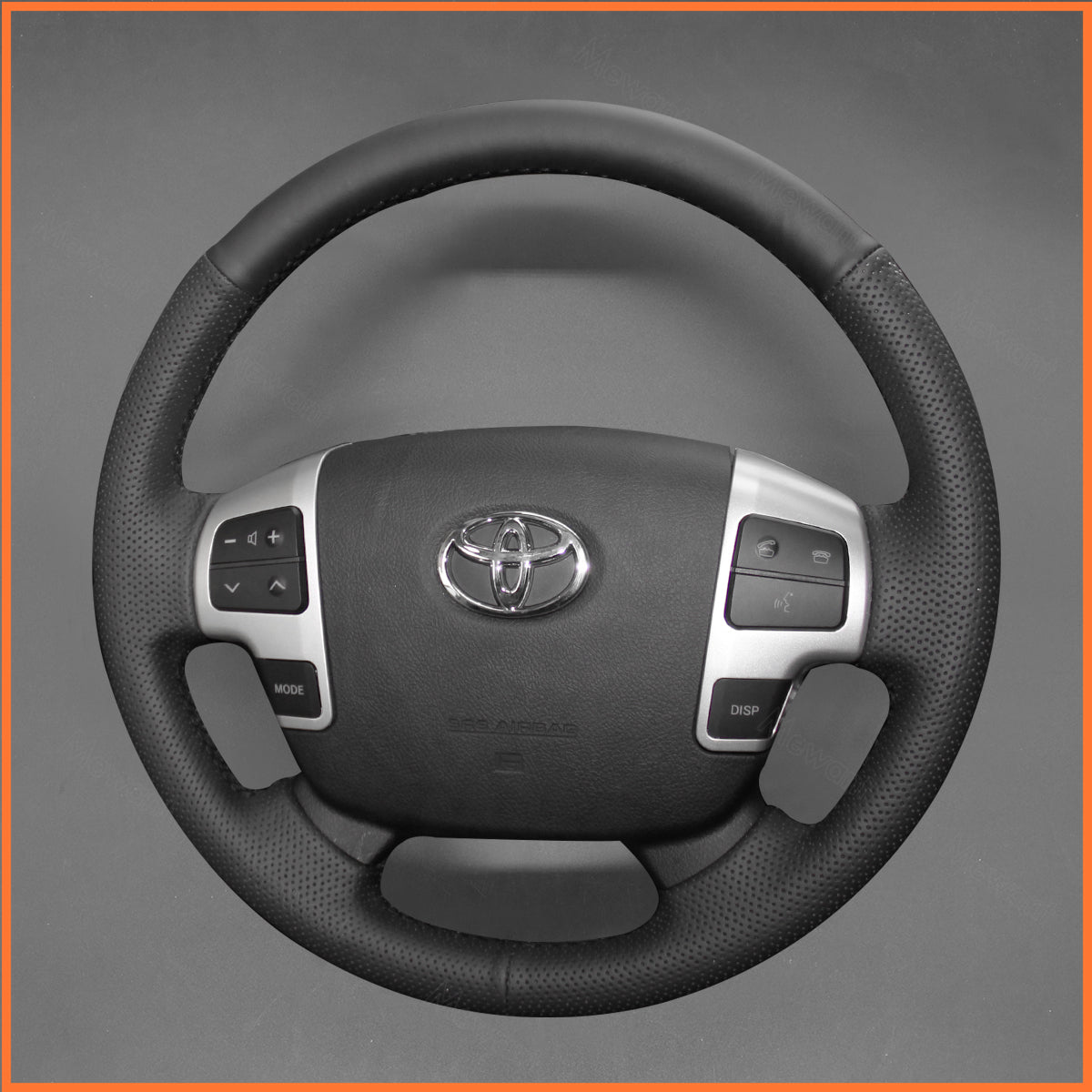 MEWANT Lenkradbezug für Toyota Land Cruiser (200 Series) 2007-2015 / Land Cruiser (70 Series)2010-2019 /  Tundra 2007-2013 / Sequoia 2008-2013 / HiAce 2014-2018