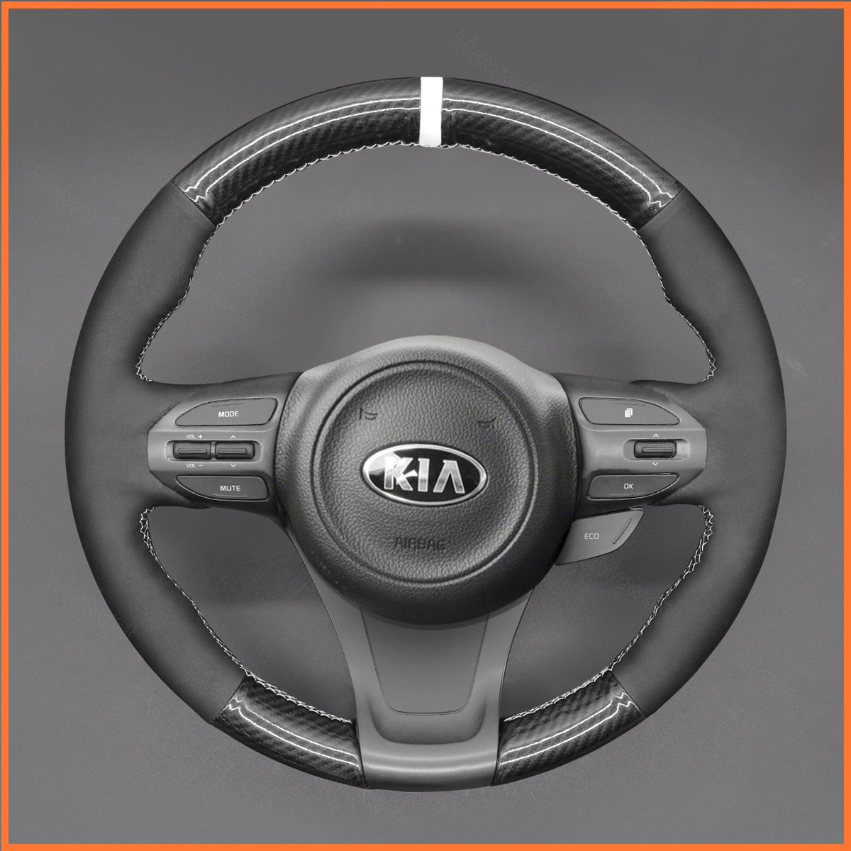 MEWANT steering wheel cover for Kia Optima 3 2014-2015