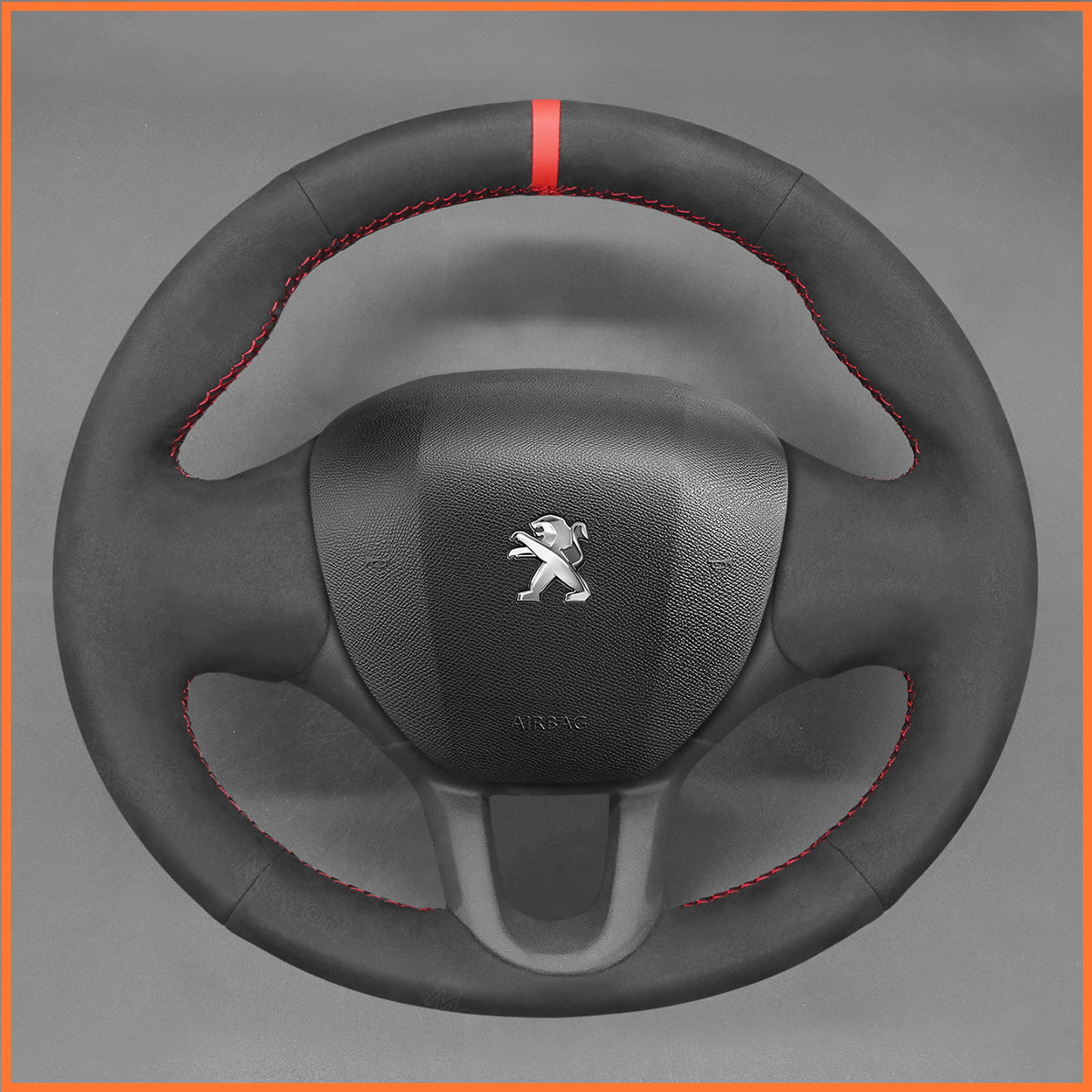 MEWANT Lenkradbezug für Peugeot 208 / 2008 / 308 / 308 SW 2014-2017