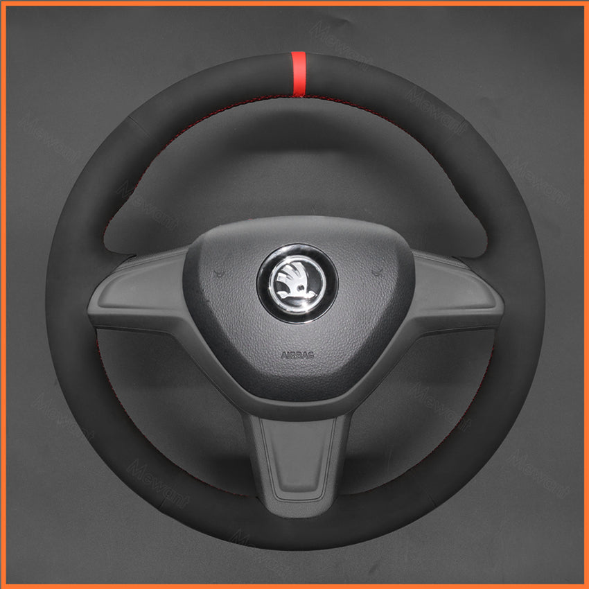 MEWANT Lenkradbezug für Skoda Yeti 2014 2015 2016 Rapid 2015