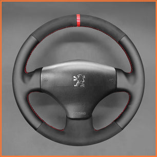 MEWANT steering wheel cover for Peugeot 206 2001-2009 / 206 SW 2002-2007